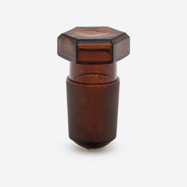 Tıpa Cam Amber Altıgen