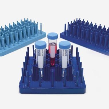 Tüp Stantları 15 Ve 50 Ml Konik Tabanlı Santrifüj Tüpler İçin Kirpi Tasarımlı