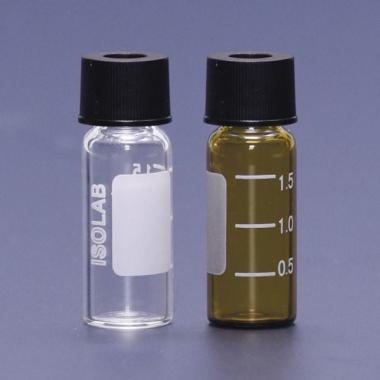 Vial Cam Vida Kapaklı N8 Şeffaf
